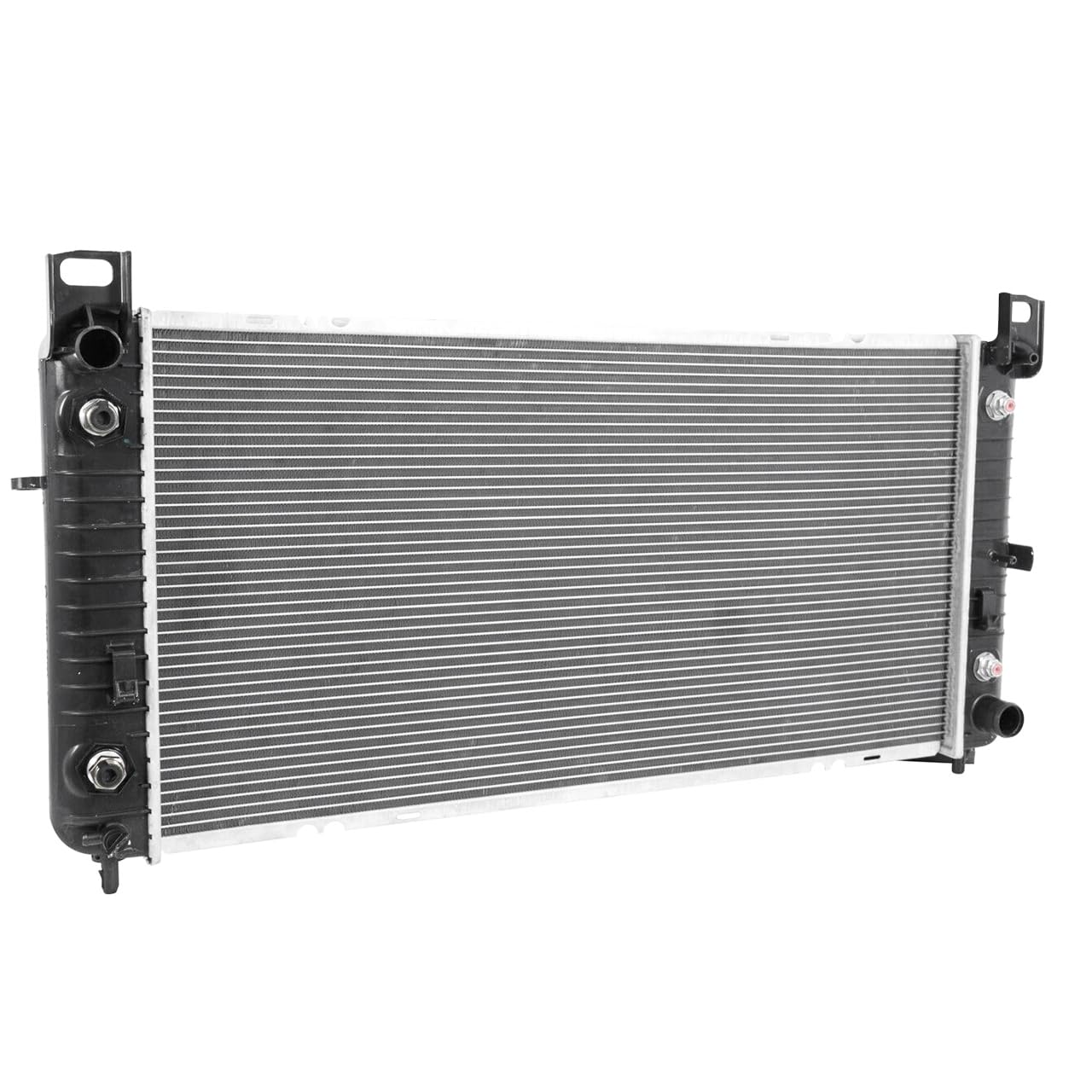 WECOOLX Radiator Compatible with Cadillac Escalade 6.0 V8 2002-2006, 34'' Radiator for Chevy Silverado 1500 2500 Suburban Tahoe 4.8 5.3 6.0L | 26mm Core Thickness