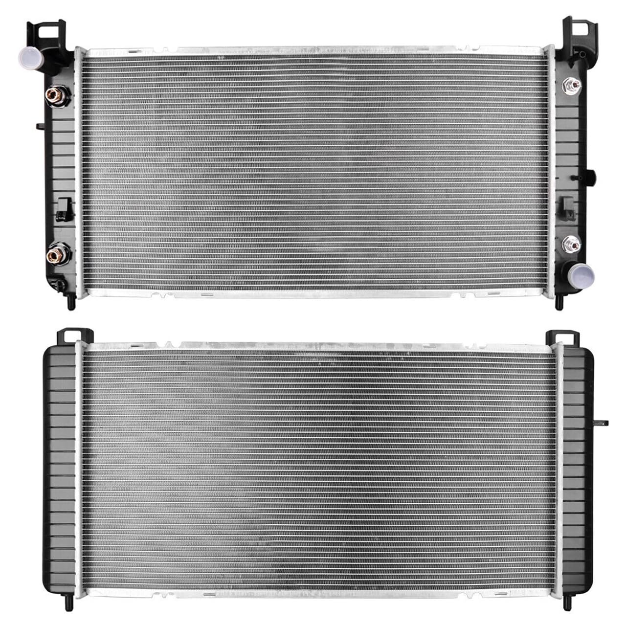 WECOOLX Radiator Compatible with Cadillac Escalade 6.0 V8 2002-2006, 34'' Radiator for Chevy Silverado 1500 2500 Suburban Tahoe 4.8 5.3 6.0L | 26mm Core Thickness